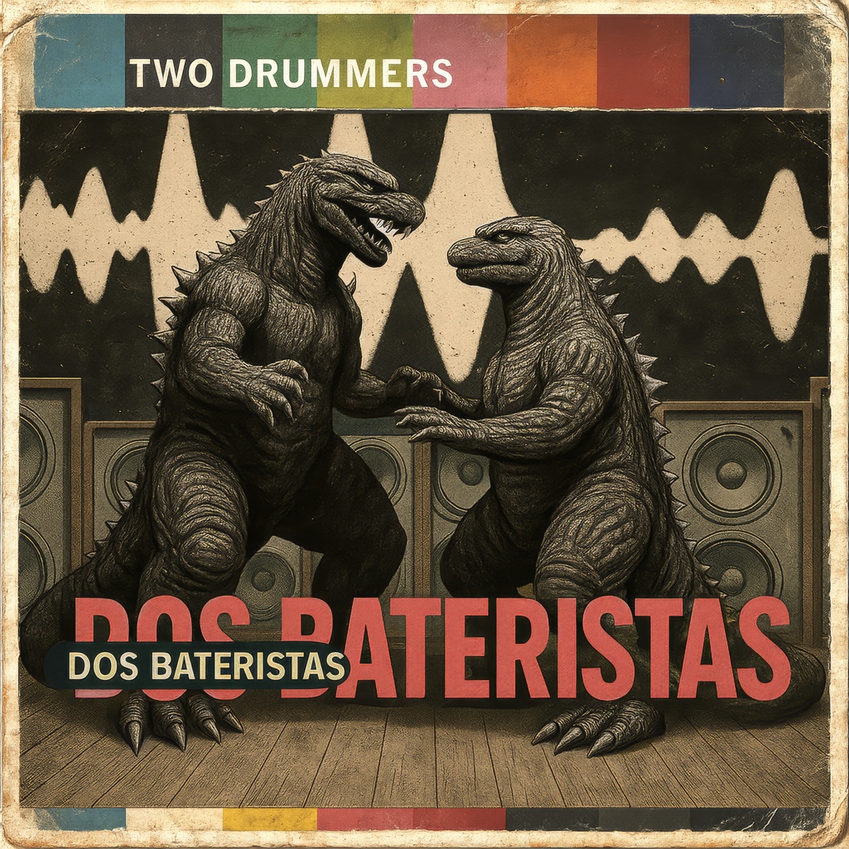 Two Drummers single cover